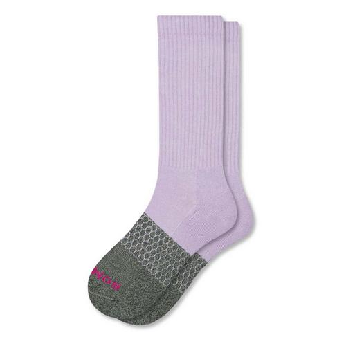 Women's Bombas Marl Toe Block Crew Socks - Primary Image