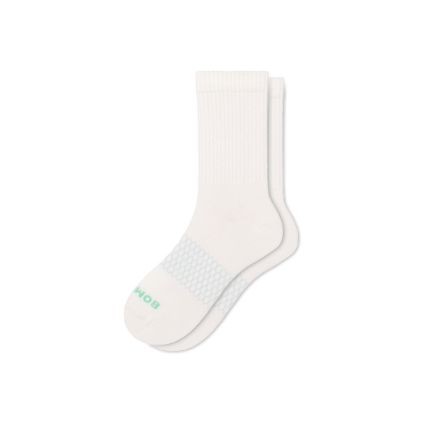 Bombas Solid Comfort Cushion Mid Calf Socks