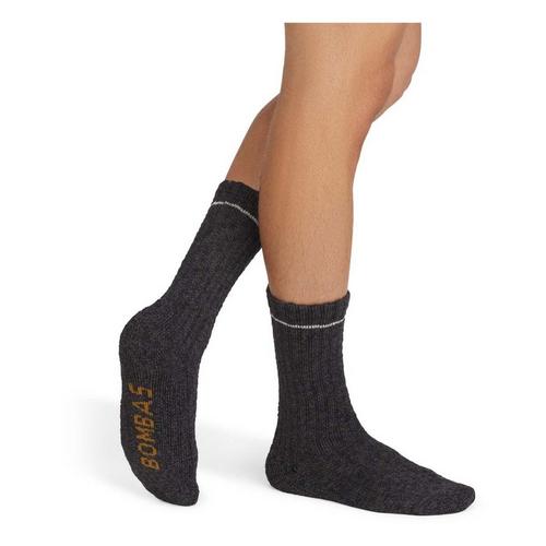 Bombas Marl Stripe At Cuff Ragg Crew Socks - Primary Image