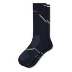 Men's Bombas Solid Diagonal Arch Stripe Crew Running Socks - Thumbnail 1 of 3