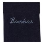 Men's Bombas Solid Diagonal Arch Stripe Crew Running Socks - Thumbnail 3 of 3