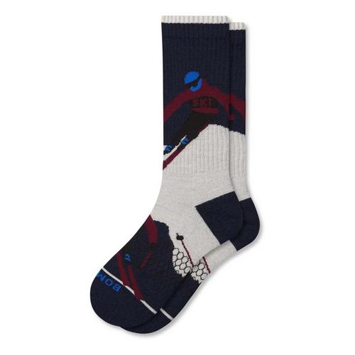 Men's Bombas Merino Blend Skier w/ Retro Sweater Crew Socks - Primary Image