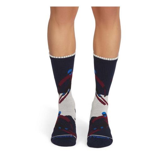 Men's Bombas Merino Blend Skier w/ Retro Sweater Crew Socks - Primary Image