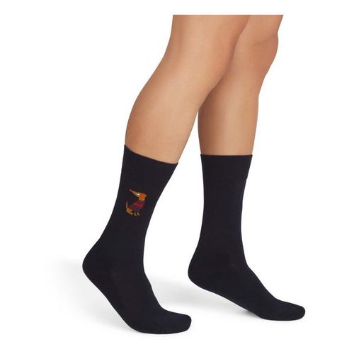 Men's Bombas Solid Fancy and Party Dog Dress Crew Socks - Primary Image