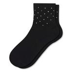 Women's Bombas Solid Rhinestone True Rib Quarter Socks - Thumbnail 1 of 2