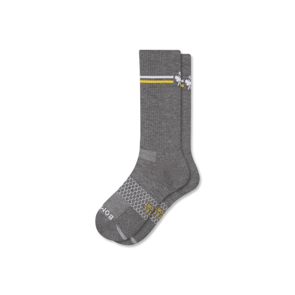 Bombas Stripe Bee All Sport Crew Trail Running Socks