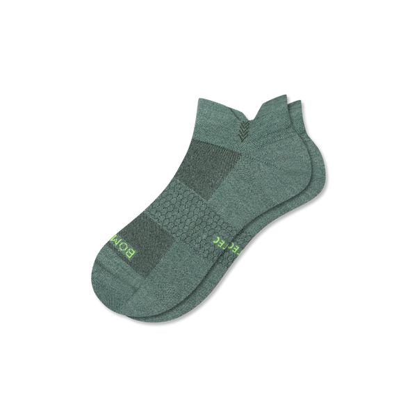 Bombas Marl UltraLite Sport Ankle Socks Small Easy Sage