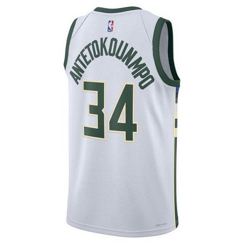 Nike Milwaukee Bucks Giannis Antetokounmpo #34 2022 Association Edition Jersey - Primary Image