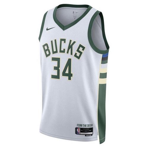Nike Milwaukee Bucks Giannis Antetokounmpo #34 2022 Association Edition Jersey - Primary Image