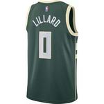 Nike Milwaukee Bucks Damian Lillard #0 Swingman Jersey - Thumbnail 2 of 3