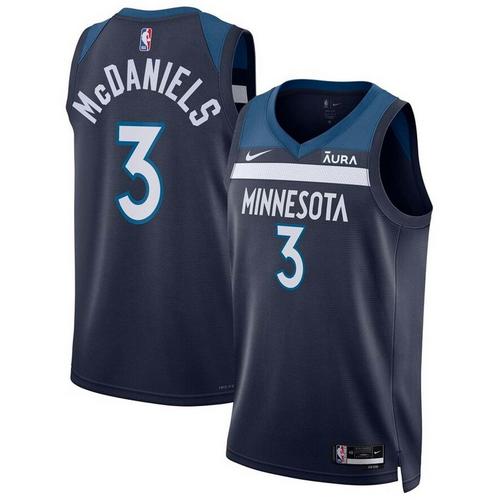 Nike Minnesota Timberwolves Jaden McDaniels #3 Icon Jersey - Primary Image