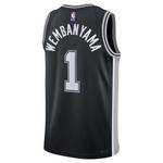 Nike San Antonio Spurs Victor Wembanyama #1 Swingman Jersey - Thumbnail 2 of 3
