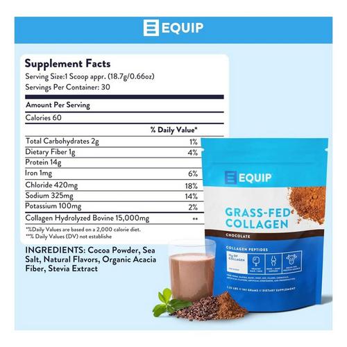 Equip Foods Grass Fed Collagen Powder - Primary Image