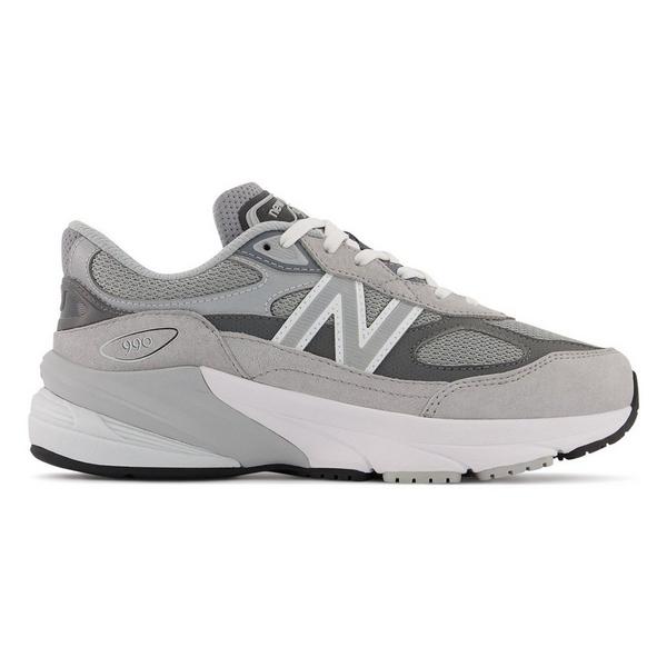 Kids' New Balance 990v6 Shoes Big 6.5 Regular Grey