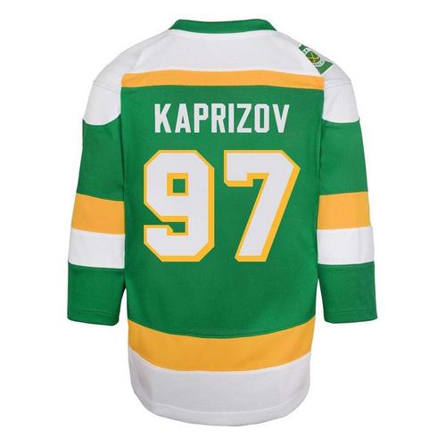Genuine Stuff Kids' Minnesota Wild Kirill Kaprizov #97 Alternate Replica Jersey - Primary Image