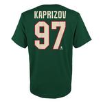 Genuine Stuff Kids' Minnesota Wild Kirill Kaprizov #97 Name & Number T-Shirt - Thumbnail 6 of 6