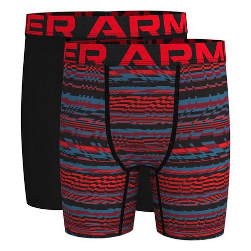 Boys' Under Armour Printed 2 Pack Boxer Briefs - Primary Image