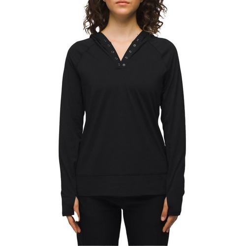 Women's prAna Sol Searcher 1/4 Snap Hoodie - Primary Image