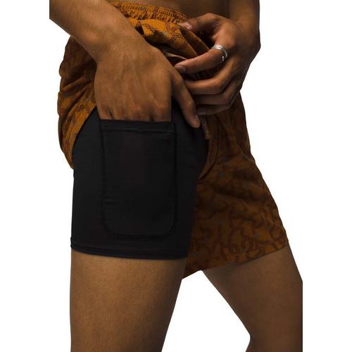 Men's prAna Peak To Pavement Lined Hybrid Shorts - Primary Image