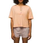 Women's prAna Sol Searcher V-Neck Henley,T-Shirt - Thumbnail 1 of 2