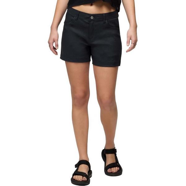 Women's prAna Stretch Zion Halle Shorts 0 Black