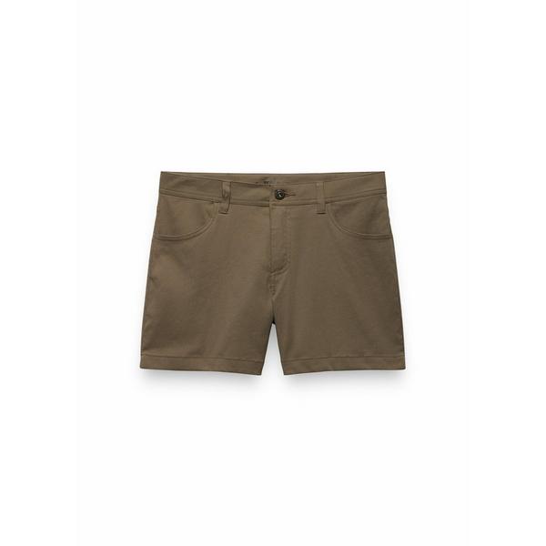 Women's prAna Stretch Zion Halle Shorts 00 Mud