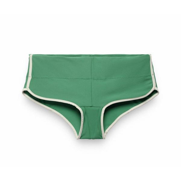 Women's prAna Tropic Kiss Hipster Swim Bottoms Sporty Small Jade