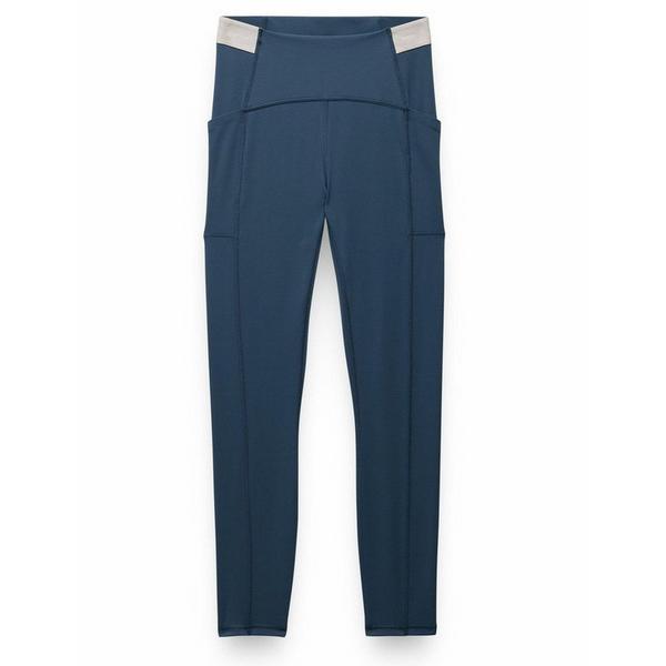 Women's prAna Luxara Balance Leggings Large Bluff Blue
