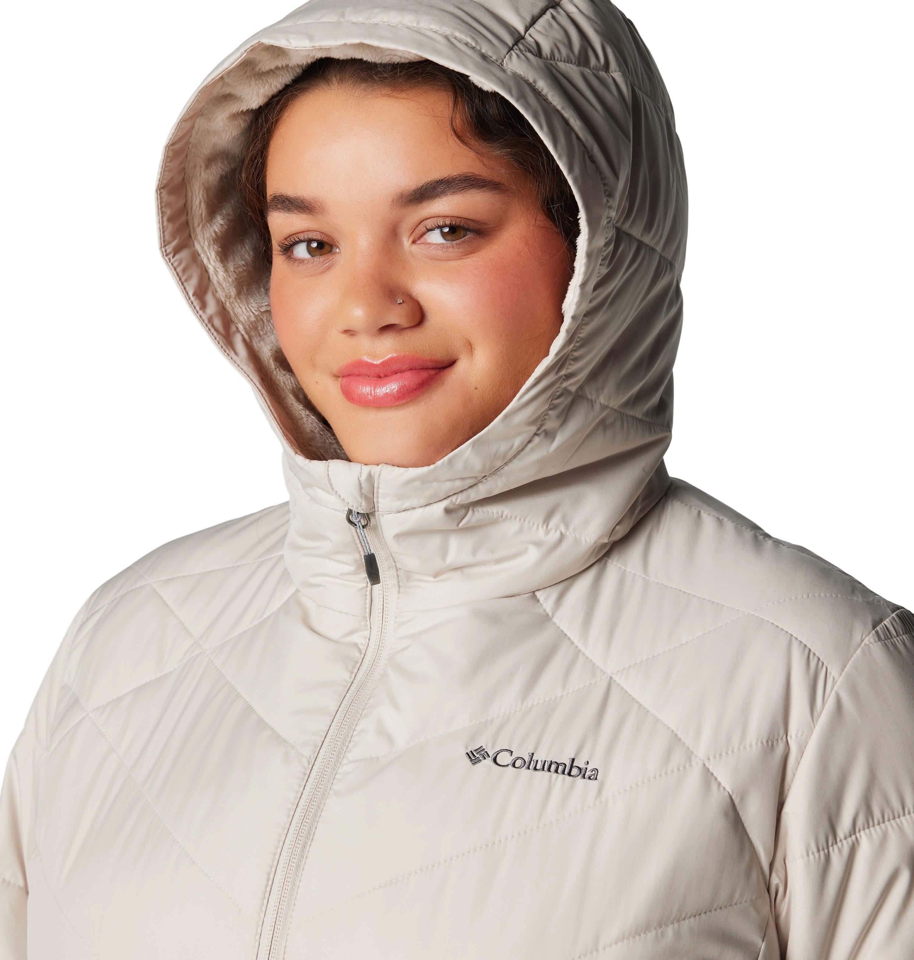 Women's Columbia Plus Size Heavenly Long Hooded Parka | SCHEELS.com