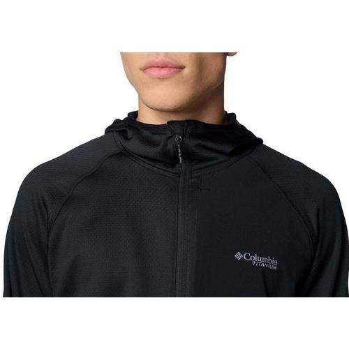 Men's Columbia Triple Canyon Grid II Fleece Full Zip Hoodie - Primary Image