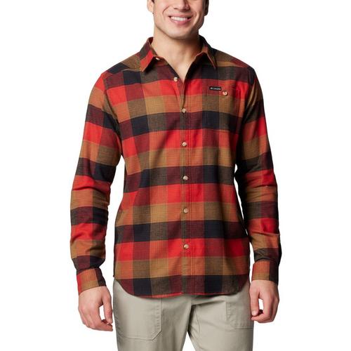 Men's Columbia Cornell Woods Long Sleeve Flannel - Primary Image