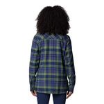 Women's Columbia Calico Basin Flannel Long Sleeve Button Up Shirt - Thumbnail 4 of 5