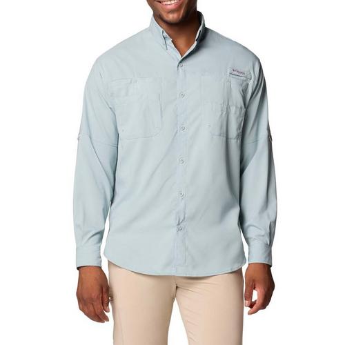 Men's Columbia PFG Tamiami II Long Sleeve Button Up Shirt - Primary Image