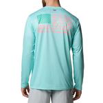 Men's Columbia PFG Terminal Tackle Fish Flag Long Sleeve T-Shirt - Thumbnail 1 of 5