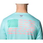 Men's Columbia PFG Terminal Tackle Fish Flag Long Sleeve T-Shirt - Thumbnail 3 of 5