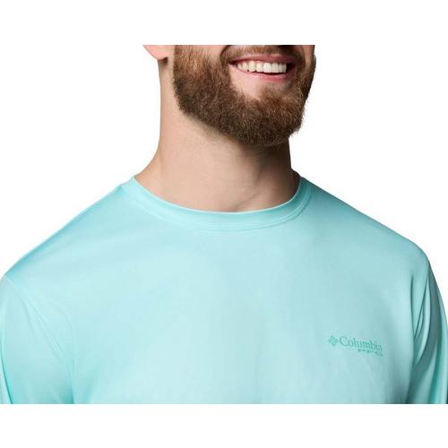 Men's Columbia PFG Terminal Tackle Fish Flag Long Sleeve T-Shirt - Primary Image