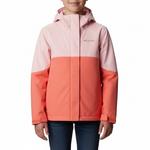 Girls' Columbia Hikebound II 25 Hooded Rain Jacket - Thumbnail 4 of 4