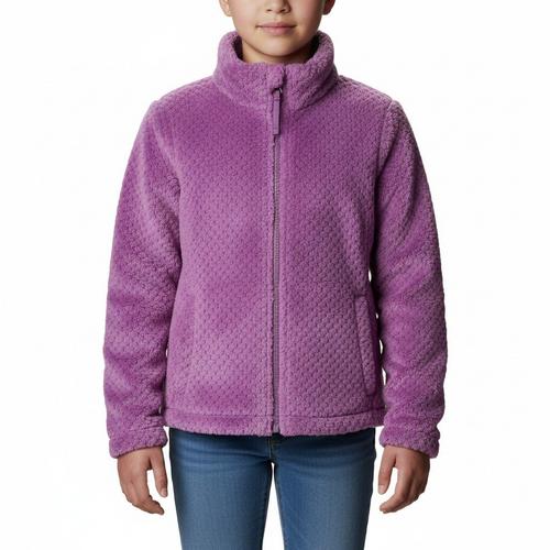 Girls' Columbia Fire Side Fleece Jacket - Primary Image