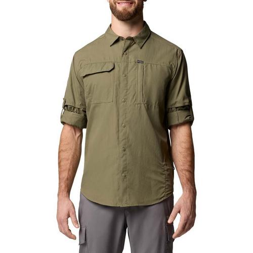 Men's Columbia Skien Valley Long Sleeve Button Up Shirt - Primary Image