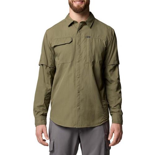 Men's Columbia Skien Valley Long Sleeve Button Up Shirt - Primary Image