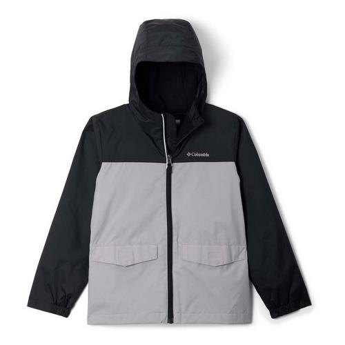 Boys' Columbia Rain-Zilla II Hooded Rain Jacket - Primary Image