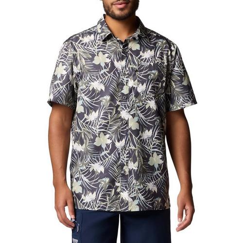 Men's Columbia Super Slack Tide Camp Button Up Shirt - Primary Image