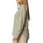 Women's Columbia Silver Ridge Utility Patterned Long Sleeve Button Up Shirt - Thumbnail 4 of 5