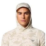 Men's Columbia PFG Uncharted Long Sleeve Hooded T-Shirt - Thumbnail 3 of 5
