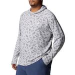 Men's Columbia PFG Uncharted Long Sleeve Hooded T-Shirt - Thumbnail 3 of 4