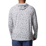 Men's Columbia PFG Uncharted Long Sleeve Hooded T-Shirt - Thumbnail 4 of 4