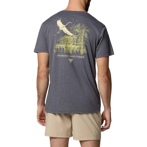 Men's Columbia PFG Uncharted Graphic T-Shirt - Primary Image