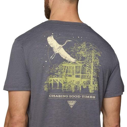 Men's Columbia PFG Uncharted Graphic T-Shirt - Primary Image