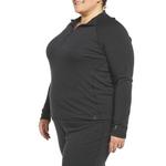 Women's Smartwool Plus Size Classic Thermal Merino 1/4 Zip Long Sleeve Base Layer - Thumbnail 2 of 3
