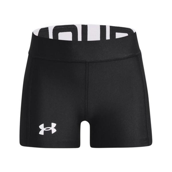 Girls' Under Armour Utility Compression Shorts Youth Small Black
